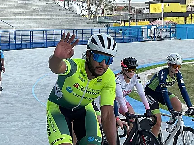 Ciclista de Santos volta com três medalhas de Trinidad e Tobago