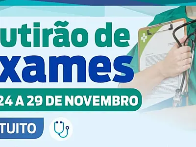 Cubatão promove mutirão de exames de imagem de 24 a 29 de novembro