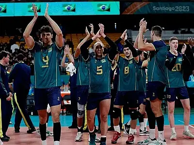 Pan: invicto, Brasil bate Cuba e vai às semifinais do vôlei masculino
