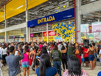 Maior unidade da rede, novo Atacadista Roldão é inaugurado em São Vicente e gera mais de 300 emprego