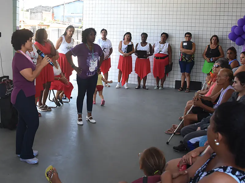 Encontro Mulher + Saúde leva diversão e conscientização a moradoras do  Bairro Ribeirópolis