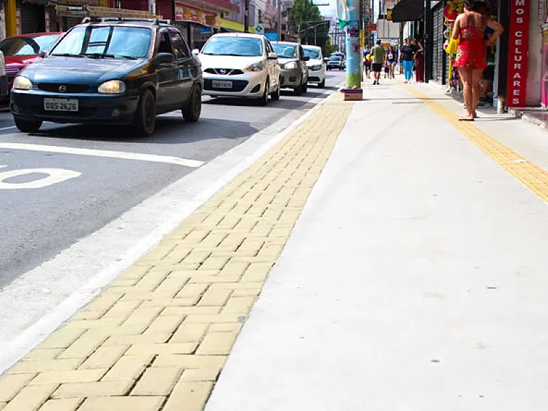 São Vicente avança na 2ª fase da reurbanização do centro comercial