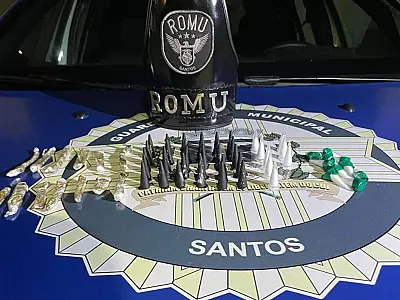 Guarda Municipal localiza grande quantidade de drogas na orla da praia