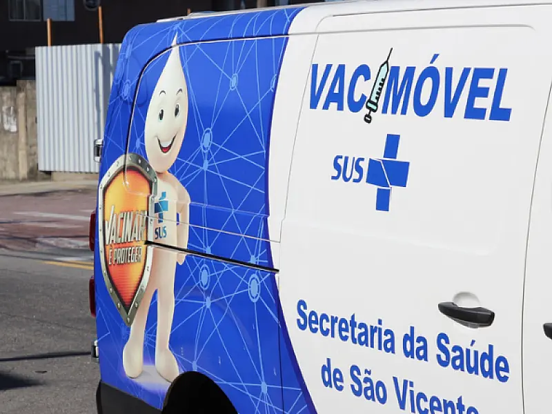 São Vicente divulga programação do Vacimóvel para o mês de maio