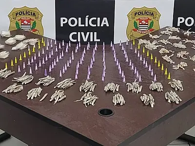 Polícia Civil apreende mais de mil porções de drogas em Mongaguá
