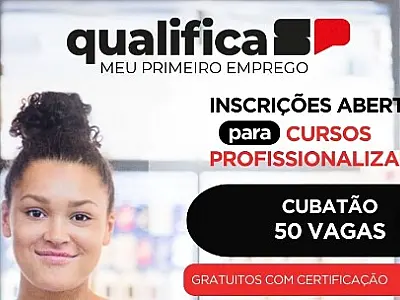 Cubatão tem curso 'Meu primeiro emprego' para jovens de 16 a 24 anos: inscrições até dia 27