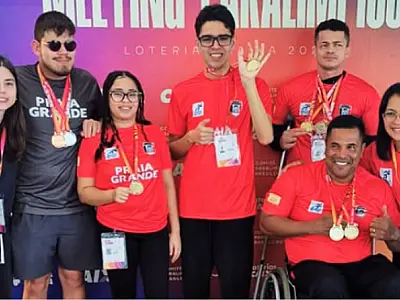 Natação e atletismo PCD do Time PG conquistam incríveis 101 medalhas  no Paresp
