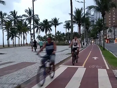 Cidade de Praia Grande tem a maior malha cicloviária da Baixada Santista