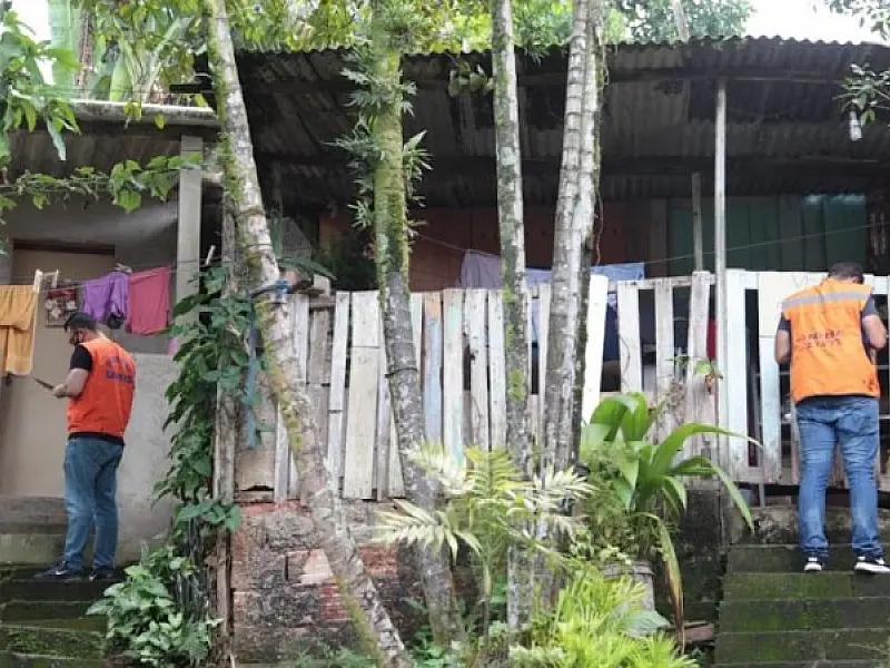 Defesa Civil já visitou mais de 3 mil residências em morros