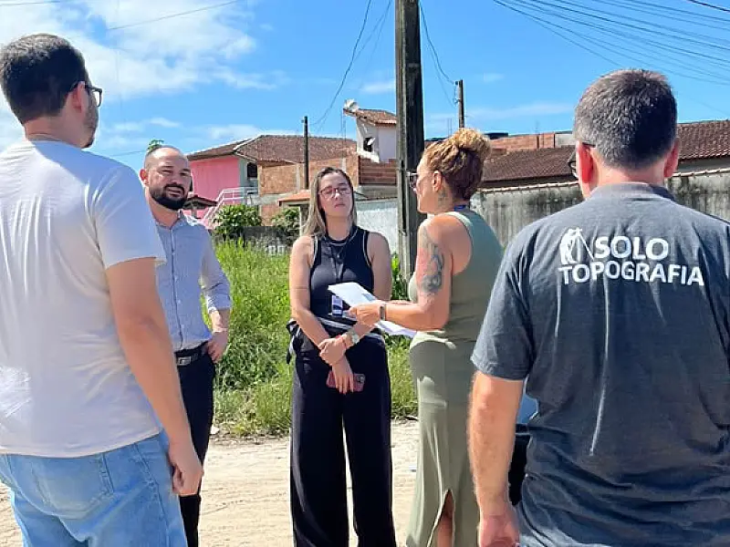 Visita técnica marca avanço da regularização fundiária em Boraceia