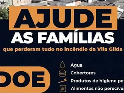 Fundo Social de Santos segue arrecadando doações para famílias atingidas por incêndio