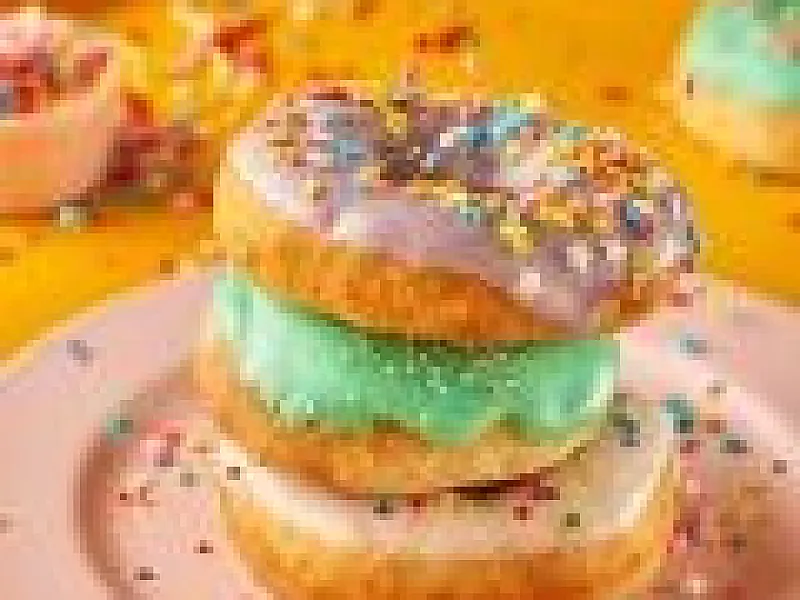 Receitas de Donuts com Cobertura Colorida e uma Cuca de Doce de Leite com Banana