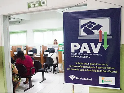1º Ponto de Atendimento Virtual da Receita Federal da Baixada Santista é inaugurado