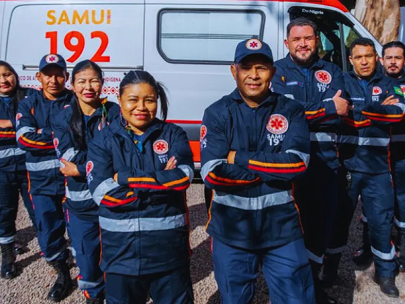 Brasil inaugura primeiro SAMU 192 Indígena, com atendimento 24h e profissionais bilíngues