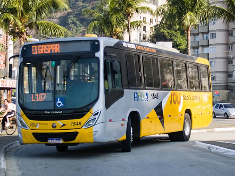 Ônibus municipais de São Vicente farão integração com VLT a partir de 2 de novembro