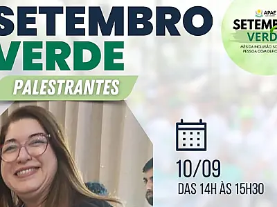 APAE São Vicente Promove Programação Especial para o Setembro Verde