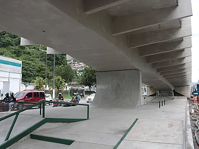 Elevado no Centro de Santos tem 80% das obras concluídas e reabre ao tráfego em dezembro