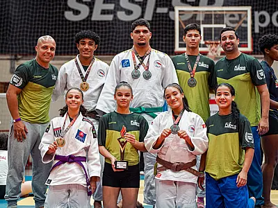 Judô garante primeiro troféu para Santos nos Jogos da Juventude