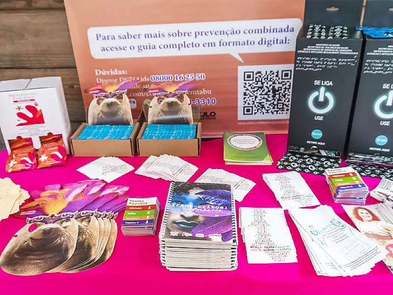 Bertioga realiza ação de testagem de HIV, sífilis e hepatites virais no Rio da Praia