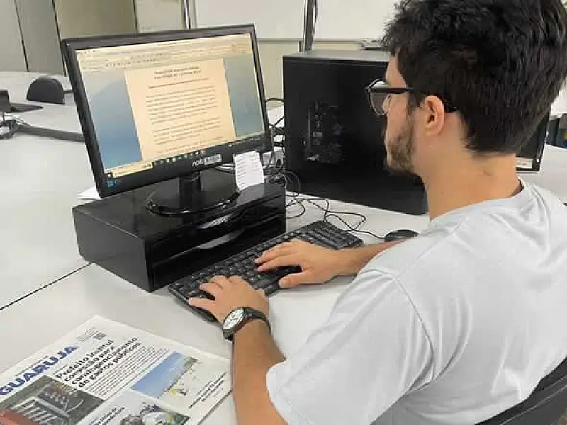 Guarujá recebe currículos para estágio até o próximo dia 31
