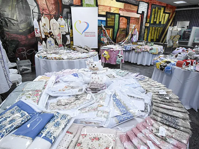 Bazar de Dia das Mães do Fundo Social de Solidariedade de Praia Grande/SP começa segunda-feira (5)