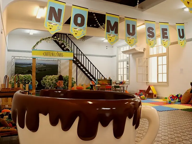 Programação especial do Museu do Café diverte a criançada nas férias escolares