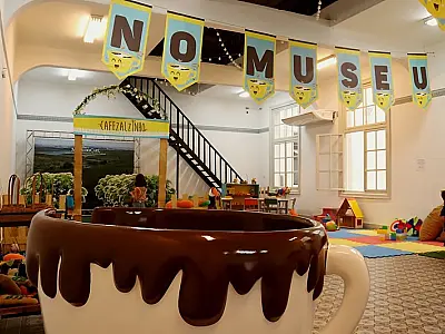 Programação especial do Museu do Café diverte a criançada nas férias escolares