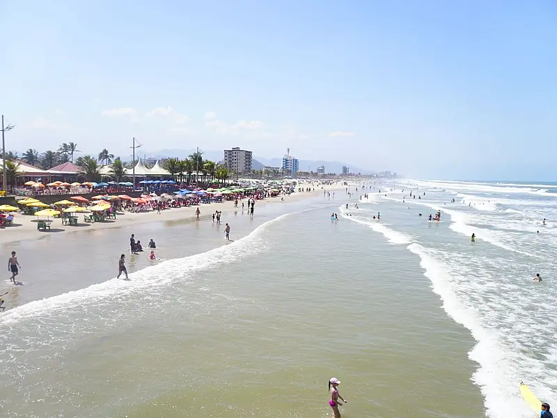 Mongaguá mantém 100% das praias próprias para banho