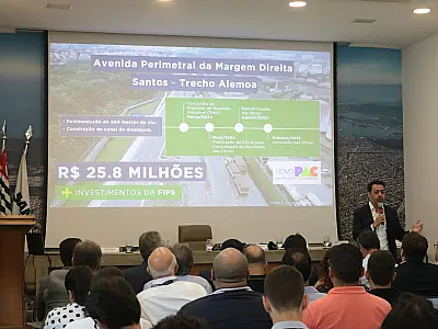 Investimentos de R$ 12,6 bilhões beneficiam projetos de Santos nos próximos anos