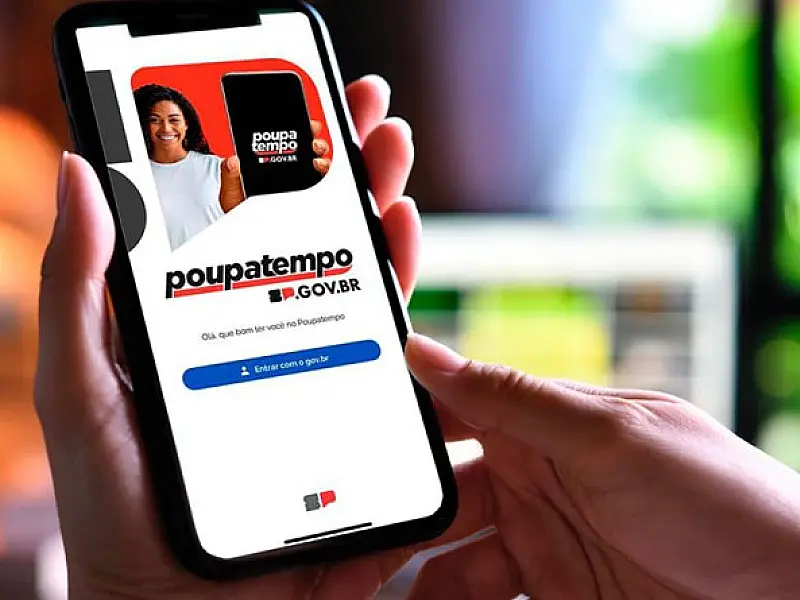 Serviços digitais do Poupatempo crescem 1.300% e tempo de espera cai pela metade