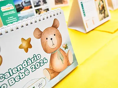Calendário do Bebê 2025: Fundo Social de São Vicente abre votação popular