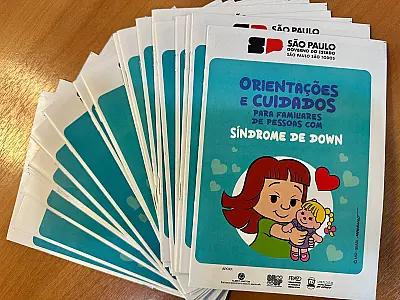 Governo de SP lança cartilha sobre síndrome de Down em parceria com o Instituto Mauricio de Sousa