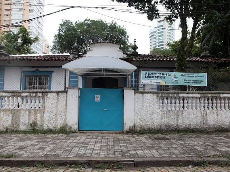 Escola Leonor Mendes de Barros, em Santos, é modernizada e ampliada