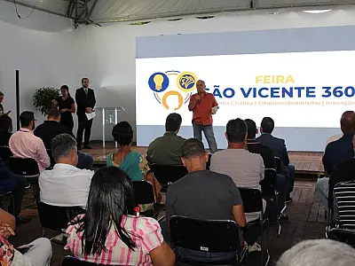 Ministro Márcio França abre 2ª Feira São Vicente 360 com pequenos empreendedores locais