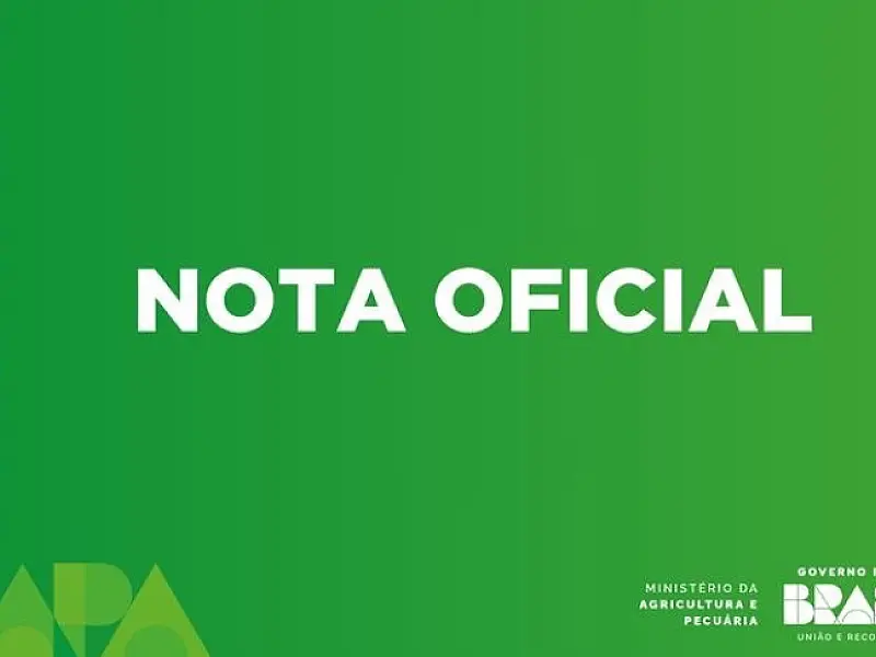 Ministério da Agricultura e Pecuária confirma primeiro foco de gripe aviária