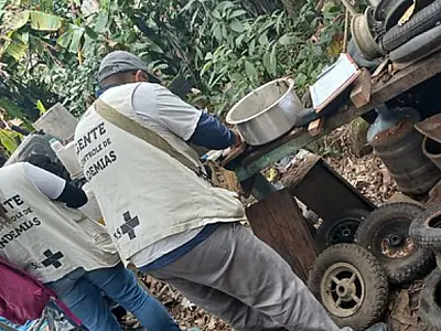 Prefeitura vistoria 123 imóveis na Prainha Branca durante ação de combate à dengue