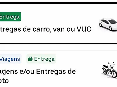 Uber Flash abre cadastro para veículos de carga para envio de objetos maiores