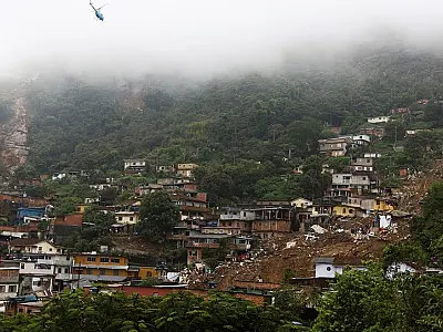 Novo temporal em Petrópolis deixa pelo menos cinco mortos