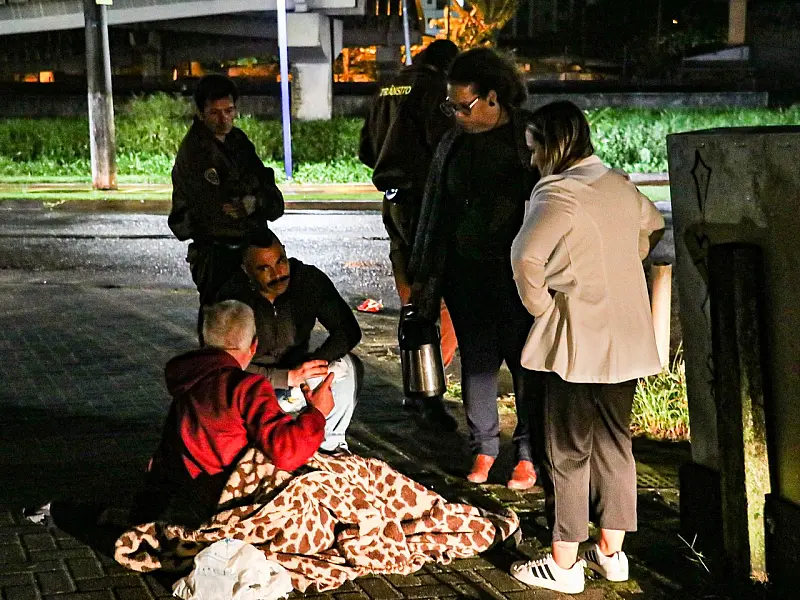 Prefeitura de Mongaguá garante acolhimento de pessoas em situação de rua, durante o inverno