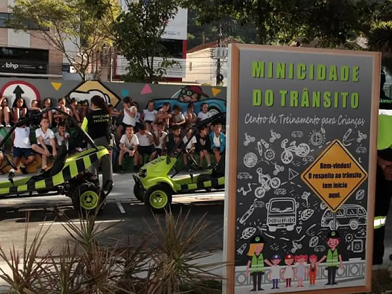 Minicidade do Trânsito de Santos é opção de lazer e educação nas férias de janeiro