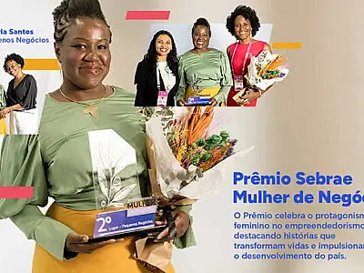 Prêmio Sebrae Mulher de Negócios está com inscrições abertas