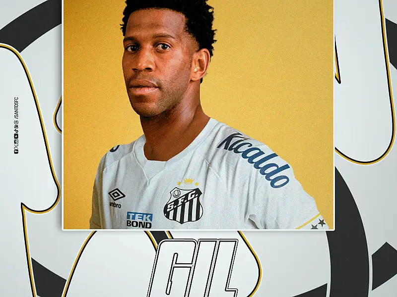 Santos anuncia contratação de Gil, 4° reforço para 2024