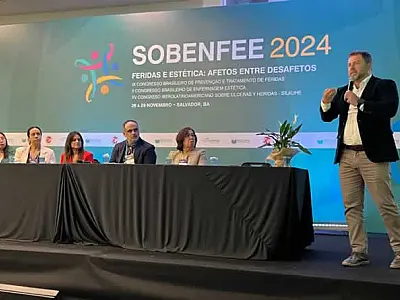 Serviços para cicatrização de feridas oferecidos em Santos são destaque de congresso nacional