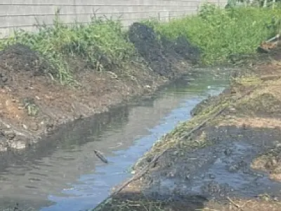 Serviço e Zeladoria: Prefeitura do Guarujá desobstrui canal na Comunidade Aldeia