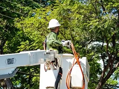 Concessionária registra mais de 3 mil casos de furto de cabos da rede elétrica na Baixada Santista