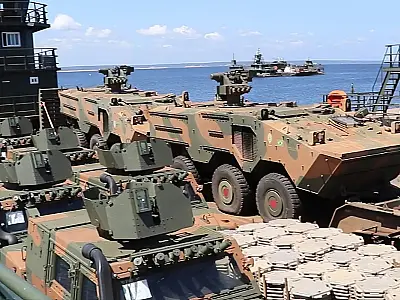 Blindados chegam a Roraima e reforçam fronteira com Venezuela e Guiana