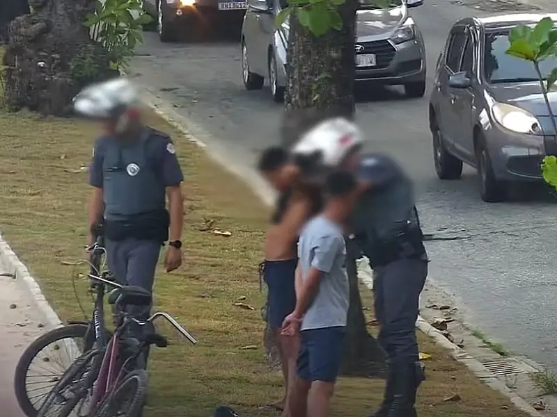 Ação integrada resulta na captura de dupla por roubo na Orla do Gonzaguinha