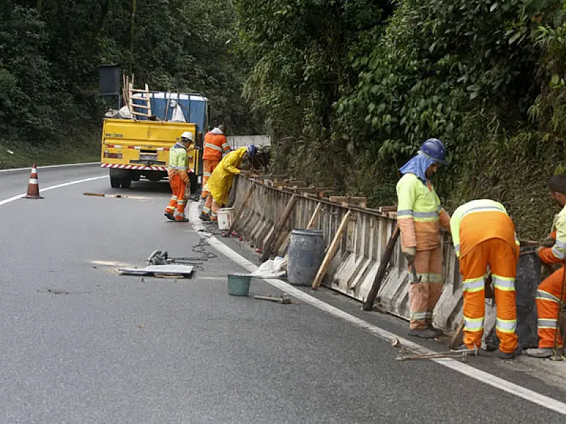 Sistema Anchieta-Imigrantes recebe obras de conservação em todos os trechos