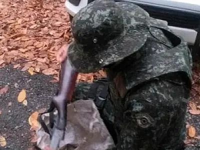 Policia Ambiental flagra porte ilegal de arma de fogo e munições