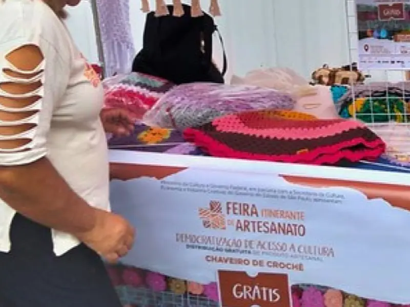 Feira Itinerante de Artesanato acontece em Guarujá a partir de terça-feira (21)
